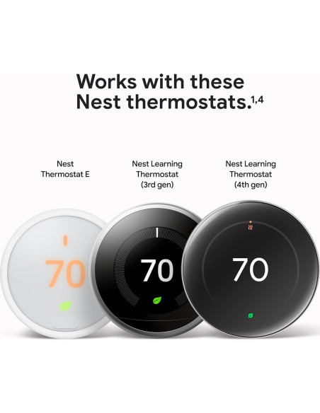 Sensor de Temperatura Google Nest 2da Gen - Control Remoto Wi-Fi Sensor de Temperatura Google Nest 2da Gen - Control Remoto Wi-Fi