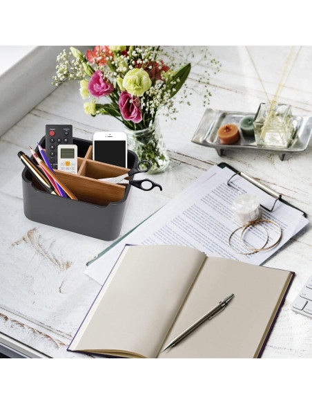 Organizador de Escritorio SZYRL Negro - Almacenamiento Multifuncional Organizador de Escritorio SZYRL Negro - Almacenamiento Multifuncional