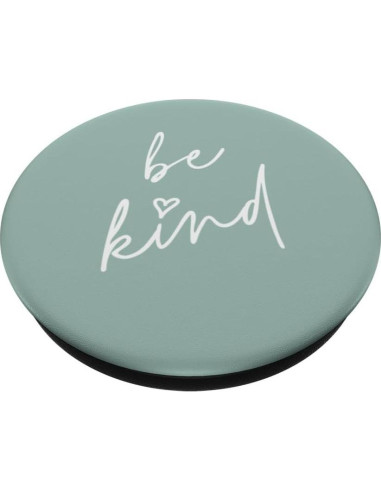 PopSockets PopGrip Estándar 'Sé Amable' Salvia Clara