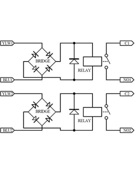 Módulo Relé Potencia Dual SPST-NO 10A CZH-LABS 12V Módulo Relé Potencia Dual SPST-NO 10A CZH-LABS 12V