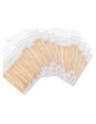Bastoncillos de Algodón Kissxiaoya 1200pcs Punta Doble