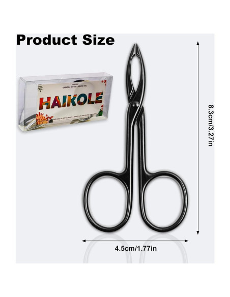 Kit de Eliminación de Vello Facial Haikole - 3 Pinzas Ergonómicas Kit de Eliminación de Vello Facial Haikole - 3 Pinzas Ergonómicas