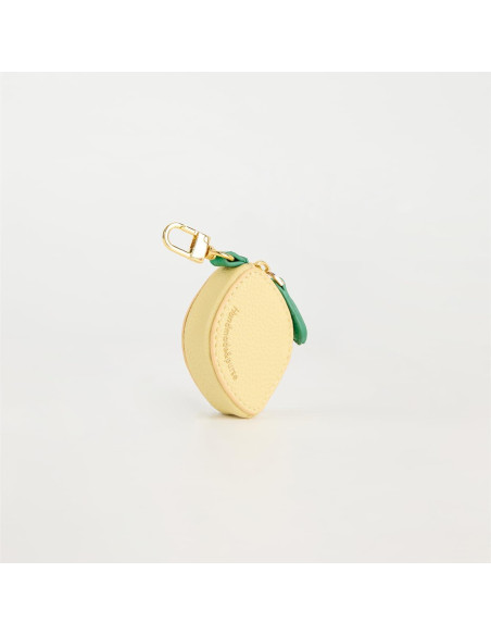 Monedero Limón Mini con Llavero - Billetera Amarillo Verde Monedero Limón Mini con Llavero - Billetera Amarillo Verde