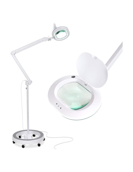 Lámpara de Pie Brightech LightView Pro XL con Lupa LED 9W Lámpara de Pie Brightech LightView Pro XL con Lupa LED 9W