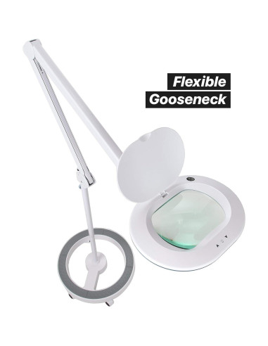 Lámpara de Pie Brightech LightView Pro XL con Lupa LED 9W