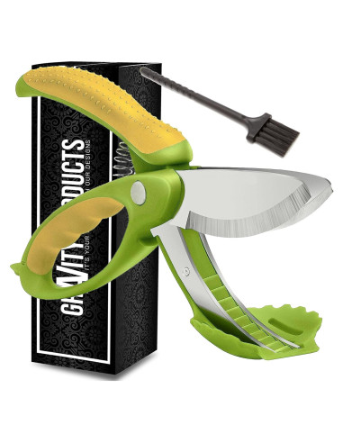 Tijeras para Ensalada Gravity - Cortador de Alimentos 2 en 1