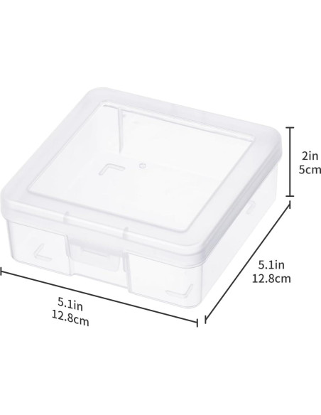 Cajas de Almacenamiento Apilables Novelinks 12 Pequeñas Transparentes Cajas de Almacenamiento Apilables Novelinks 12 Pequeñas Transparentes