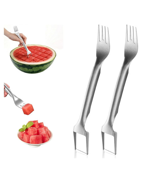Cortador de Frutas 2 en 1 WPWWPW Acero Inoxidable 25 cm Cortador de Frutas 2 en 1 WPWWPW Acero Inoxidable 25 cm