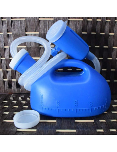 Orinal portátil 2000ML YUMSUM para hombres con tubo 130CM