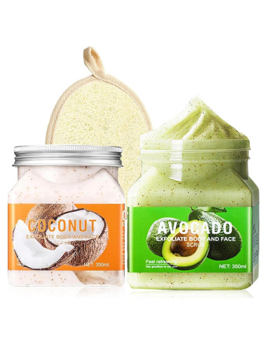 Exfoliante Corporal Natural Fepgsy de Aguacate y Coco 335g