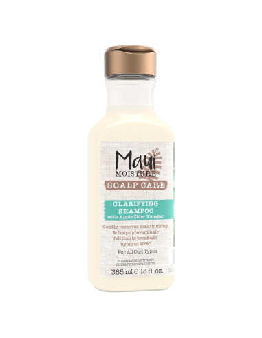 Champú Aclarador Maui Moisture 384 ml - Cabello Rizado con Vinagre de Sidra de Manzana