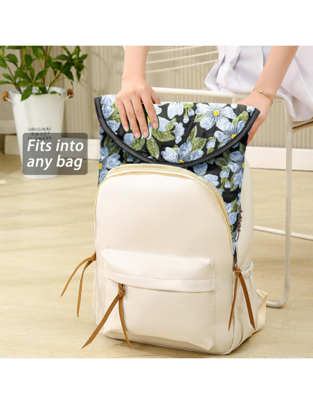 Funda para Laptop Linpr 11-12 Pulgadas Flor Azul Funda para Laptop Linpr 11-12 Pulgadas Flor Azul