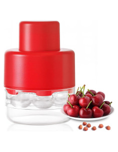 Deshuesadora de Cereza 7-en-1 BIOEYFCOY Roja Compacta