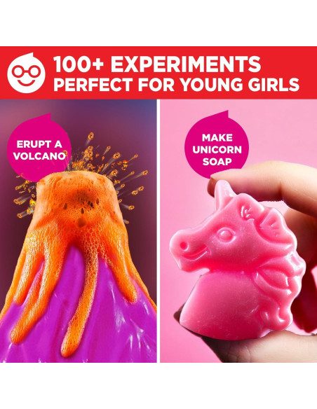 Kit de Ciencia Asombroso Doctor Jupiter para Niñas 4+ | 100+ Experimentos Kit de Ciencia Asombroso Doctor Jupiter para Niñas 4+ | 100+ Experimentos