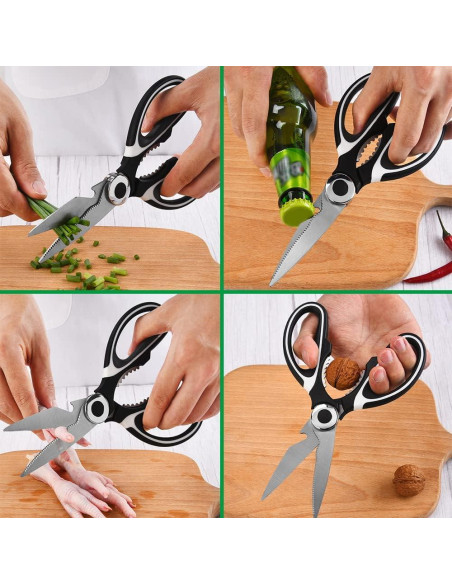 Kit de herramientas de cocina BENEKIY 3 piezas tijeras acero inoxidable Kit de herramientas de cocina BENEKIY 3 piezas tijeras acero inoxidable