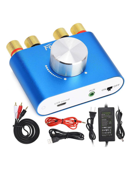 Amplificador Bluetooth Facmogu F900S 160W Estéreo Hi-Fi 12V Amplificador Bluetooth Facmogu F900S 160W Estéreo Hi-Fi 12V