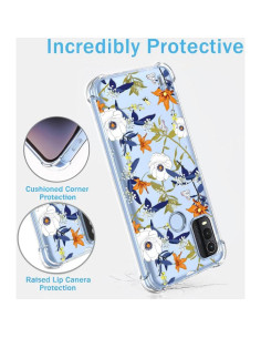 Funda TPU Floral para Nokia G11 Plus - Protección Antigolpes 2