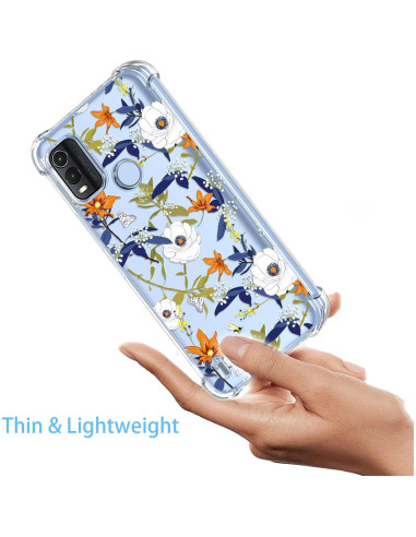 Funda TPU Floral para Nokia G11 Plus - Protección Antigolpes