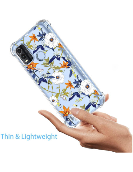 Funda TPU Floral para Nokia G11 Plus - Protección Antigolpes Funda TPU Floral para Nokia G11 Plus - Protección Antigolpes