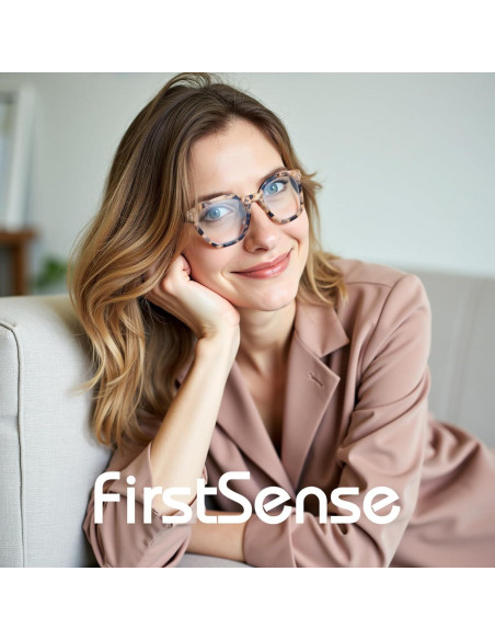 Gafas de lectura Firstsense carey ámbar +1.0 con bloqueo luz azul Gafas de lectura Firstsense carey ámbar +1.0 con bloqueo luz azul