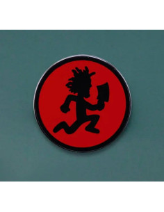 Insignia de esmalte Hatchet Man Pinstant 3.05 cm Unisex 2