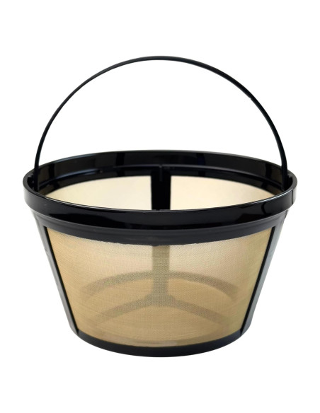 Filtro de café reutilizable Tronmei para cafeteras 8-12 tazas Filtro de café reutilizable Tronmei para cafeteras 8-12 tazas