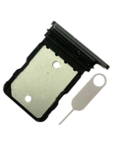 Soporte bandeja SIM Google Pixel 8 + pin expulsor negro