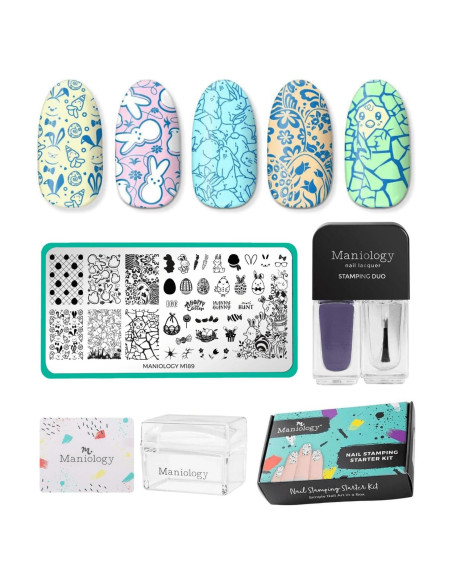 Kit de Estampado de Uñas de Pascua Maniology - 149g Kit de Estampado de Uñas de Pascua Maniology - 149g