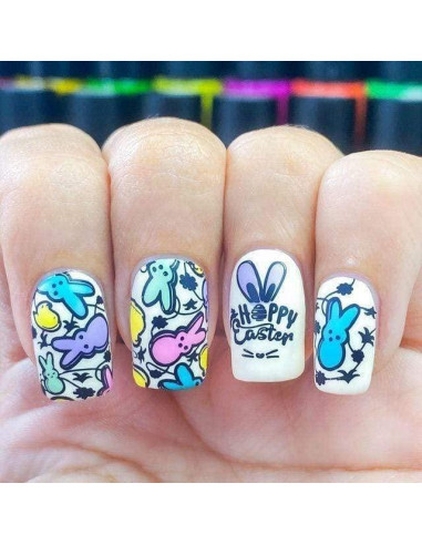 Kit de Estampado de Uñas de Pascua Maniology - 149g