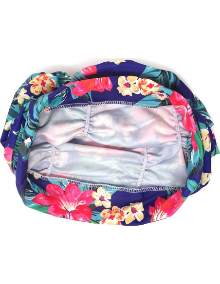 Gorro de natación plisado Honbay para cabello largo - Canna Gorro de natación plisado Honbay para cabello largo - Canna