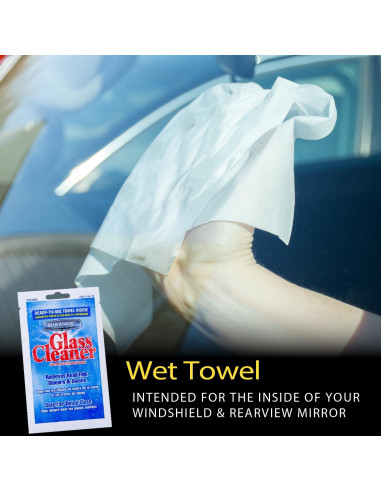 Kit de Limpieza Interior de Auto Mini Detail Shop - 5 Toallitas