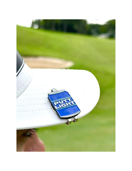 Clip de Sombrero Marcador de Bola de Golf Wolph Putt Light - Magnético y Duradero Clip de Sombrero Marcador de Bola de Golf Wolph Putt Light - Magnético y Duradero