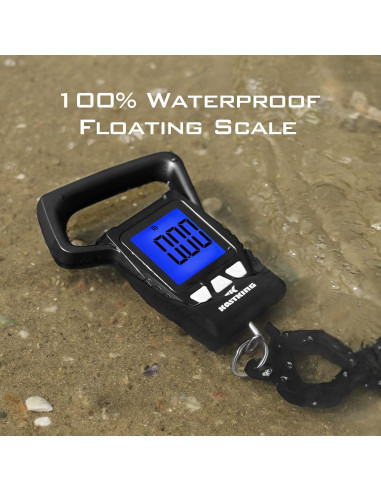 Balanza Digital Flotante KastKing WideView 110lb (49.9kg)