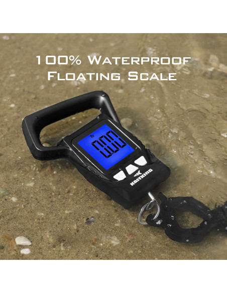 Balanza Digital Flotante KastKing WideView 110lb (49.9kg) Balanza Digital Flotante KastKing WideView 110lb (49.9kg)