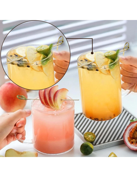 100 Palillos de Bambú Natural 11.94 cm KTOJOY para Aperitivos 100 Palillos de Bambú Natural 11.94 cm KTOJOY para Aperitivos