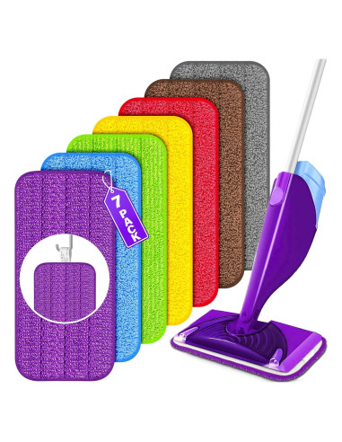 Paños Reutilizables para Mopa Swiffer WetJet - 7 Unidades