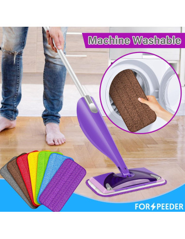 Paños Reutilizables para Mopa Swiffer WetJet - 7 Unidades