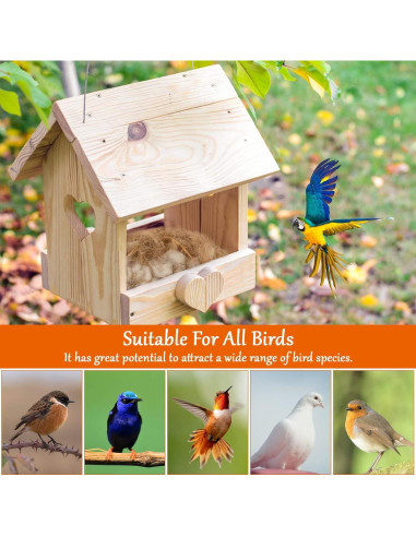 Material de Anidación para Aves Sukh - 80g Mezcla Natural