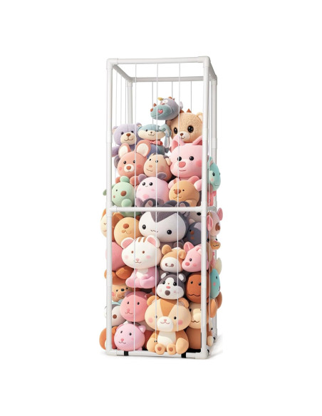 Organizador de Juguetes EULXSUD PVC 149.86cm para Peluches Organizador de Juguetes EULXSUD PVC 149.86cm para Peluches