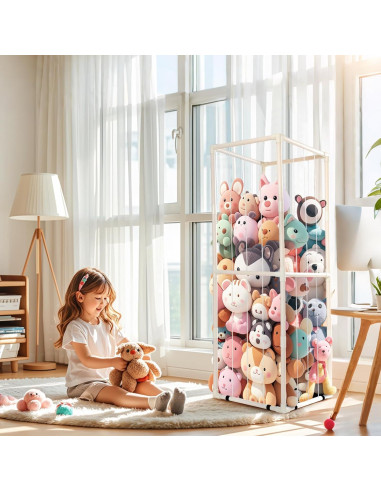 Organizador de Juguetes EULXSUD PVC 149.86cm para Peluches