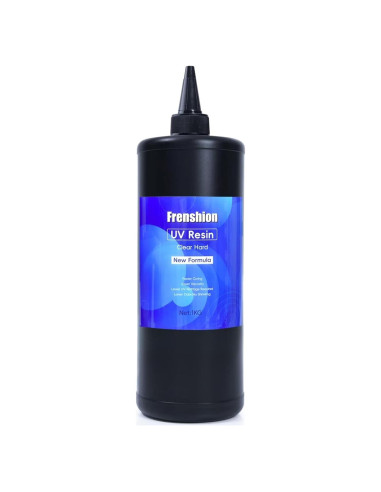 Resina UV 1KG Frenshion Cristal Claro para Joyería DIY