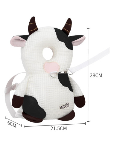 Protector de Cabeza Bebamour para Bebés - Almohadilla Ajustable