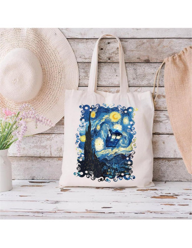 Bolsa Cosmética de Lona TOBGBE para Mujeres - Diseño Policía