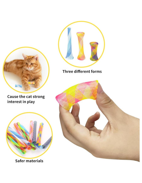Juguetes Interactivos para Gatos Andiker 10 Piezas Multicolor Juguetes Interactivos para Gatos Andiker 10 Piezas Multicolor