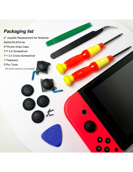 Kit de Reemplazo Joystick Analógico HLRAO para Nintendo Switch Kit de Reemplazo Joystick Analógico HLRAO para Nintendo Switch