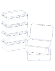 Paquete de 6 contenedores de plástico ZORRITA 8.9x5.8 cm