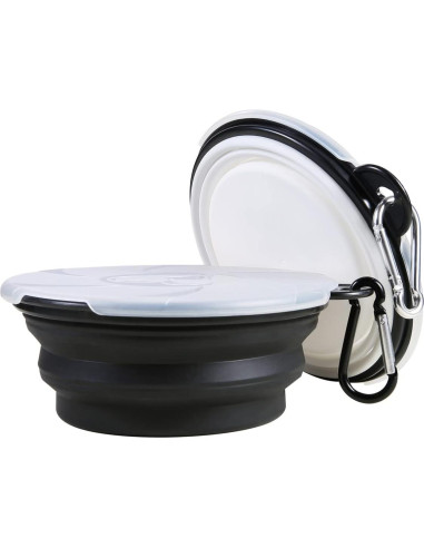 Cuencos Plegables para Perros SLSON - 2 Unidades 350 ml
