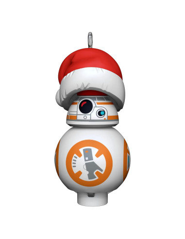 Adorno Navideño Miniatura Hallmark BB-8 Star Wars 2022