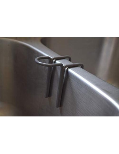 Soporte Ajustable para Varita de Platos TidySink - Gris