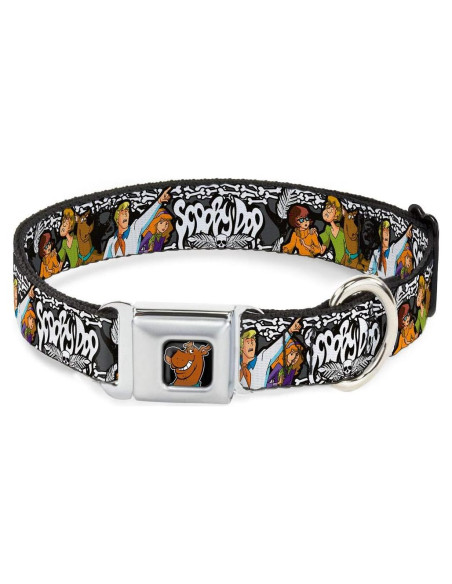 Collar de Perro Buckle-Down Scooby Doo 2.54 cm Ajustable 22-38 cm Collar de Perro Buckle-Down Scooby Doo 2.54 cm Ajustable 22-38 cm